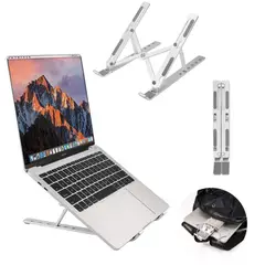 MEGIMPERU - Soporte de Aluminio para Laptop Funda