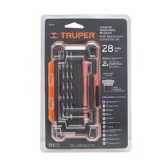 TRUPER - Juego De Desarmadores Para Joyero 28 Puntas JOY-29