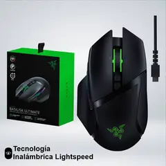RAZER - MOUSE GAMER BASILISK ULTIMATE RGB WIRELESS HYPERSPEED 20KDPI