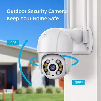 OEM - Cámara de Seguridad 8MP 4K (real) conexion WiFi y RED, PTZ