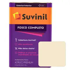 SUVINIL - PINTURA LÁTEX ACRÍLICO MATE COMPLETO PAJA 18L