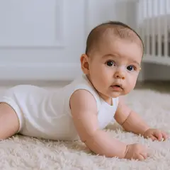ECOBEBE - Body Bebé Manga Cero Ecowhite - 100 Algodón Orgánico