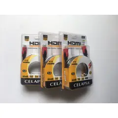 OEM - Cable HDMI 1440p versión 1.4 longitud 1.5m KIT por 3 unidades