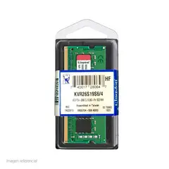 KINGSTON - Memoria RAM 4GB 2666MHz DDR4 SODIMM CL19