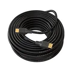 GENERICO - Cable HDMI 5 Metros Full HD 3D V1.4 PVC negro HDMI a HDMI