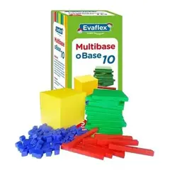 EVAFLEX - Juguete Educativo Matemático Multibase 10 en caja