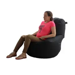 GENERICO - Puff Pera Sillon mundo puff peru negro
