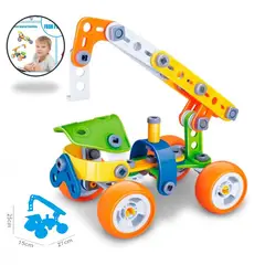 GENERICO - Juguete Vehículo de Construcción Flexible 98P