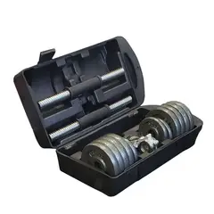 GENERICO - MANCUERNAS REGULABLES SET 15KG BOX DUMBBELL