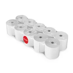 KALIPEL - Papel Termico 10 Rollos Contometro 80x80mm