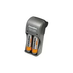 CAMELION - Cargador con 2 pilas AA 2200mah Recargables