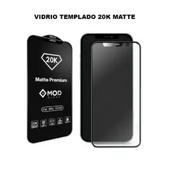 GENERICO - Mica para iPhone XR Protector de Pantalla Black 20K Mate Antishock