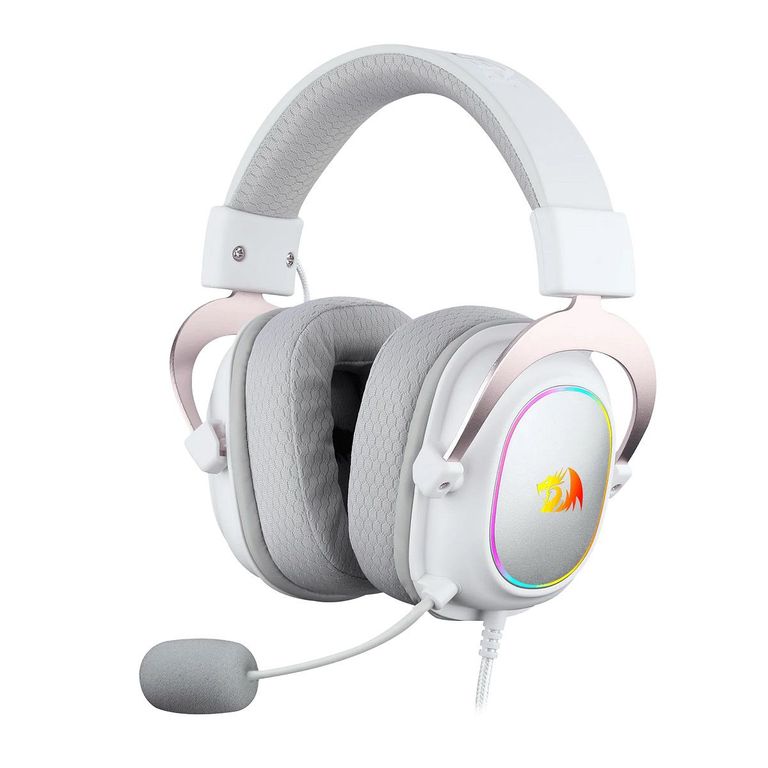 - Audífono Zeus X H510 RGB Sonido 7.1 White