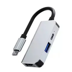 SEISA - Adaptador Hub Tipo C - Para Macbook Windows Usb Y Hdmi 4k -