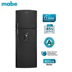 MABE - REFRIGERADORA 405L RMP420FLPG1 TOP FREEZER GRAFITO