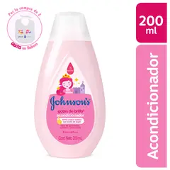 JOHNSON'S BABY - Acondicionador Johnsons Brillo Sedoso 200ml
