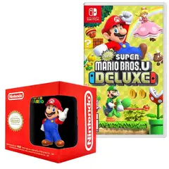 NINTENDO - New super mario bros u deluxe + taza 1