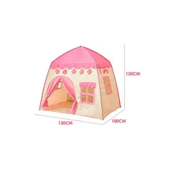 GRETAIL - Carpa Boutique Casita Niña 130cm x 130cm Amplia Rosada