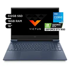 HP - LAPTOP VICTUS 16D0505LA INTEL CORE I5 11400H 16GB RAM 512GB SSD 161