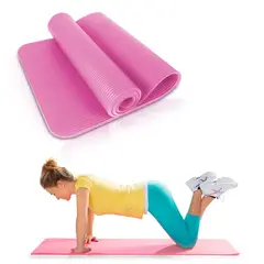 GENERICO - COLCHONETA MAT YOGA DE 6MM ROSA