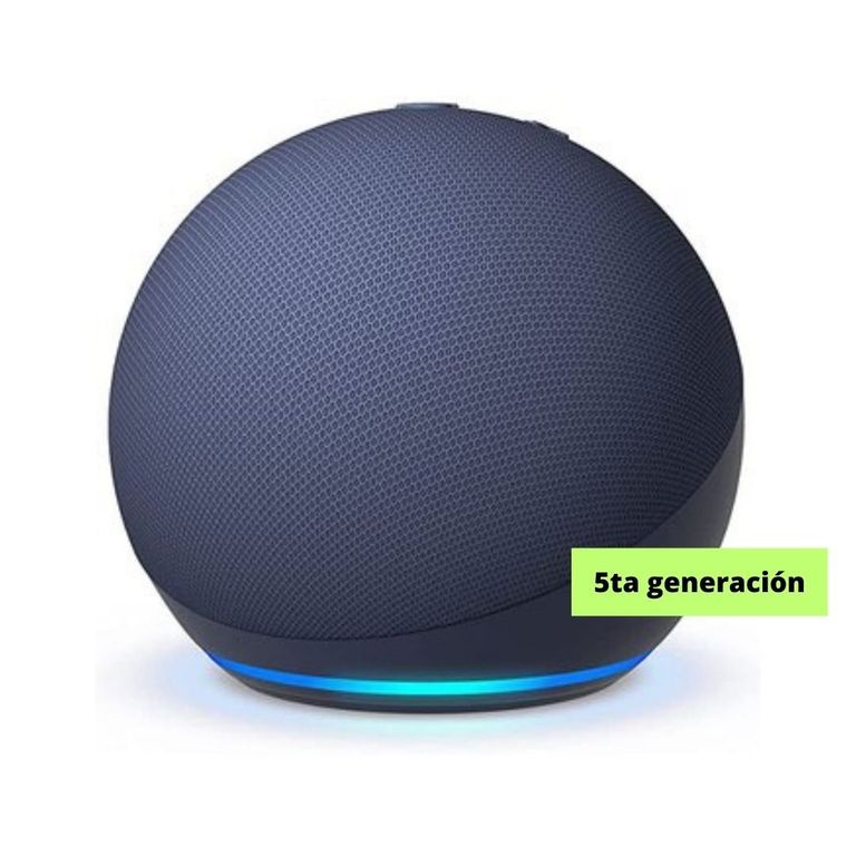 PARLANTE INTELIGENTE ALEXA ECHO DOT 5 GEN AZUL