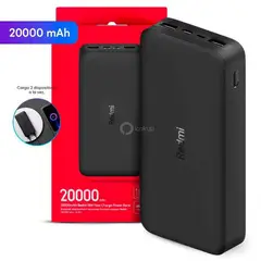 XIAOMI - Cargador portátil redmi power bank 20000mah fast charger negro