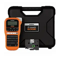 BROTHER - Rotuladora PT-E110VP Portátil 20MMS NegroNaranja