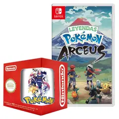 NINTENDO - Pokémon Legends Arceus Switch y Taza