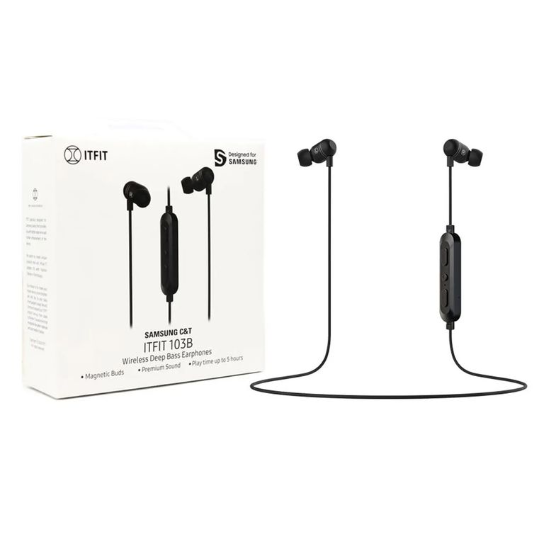 Audífonos Inalámbricos ITFIT 103B Negro