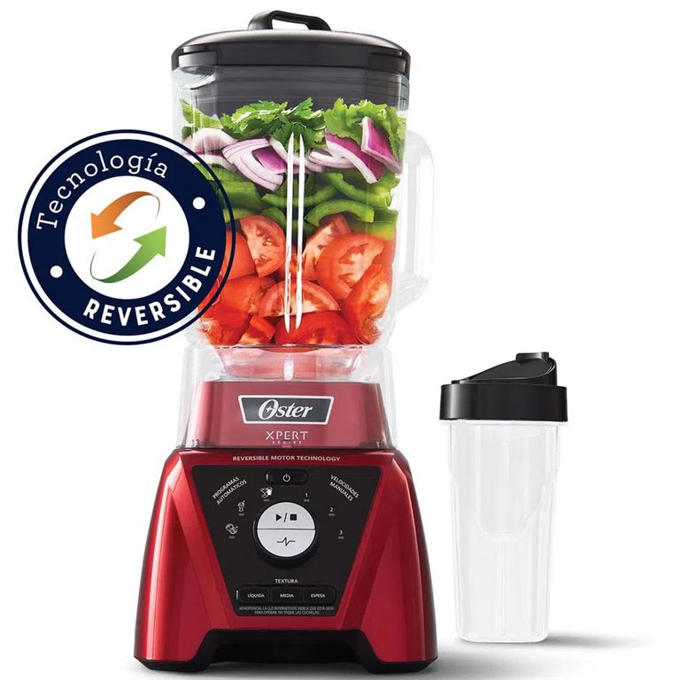 Licuadora Xpert Series control de textura y Blend N Go BLST3BRPG Rojo