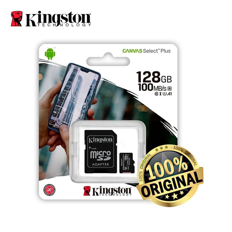 Memoria Micro Sd 128Gb + Adaptador