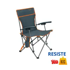TRUPER - Silla de playa camping portátil plegable