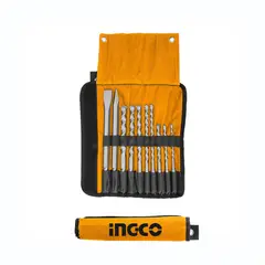 INGCO TOOLS - JUEGO DE BROCAS Y CINCELES SDS PLUS PARA ROTOMARTILLO INGCO - AKD2101