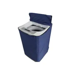 GENERICO - Funda de Lavadoras Lona Grueso 10-15kg Azul Marino