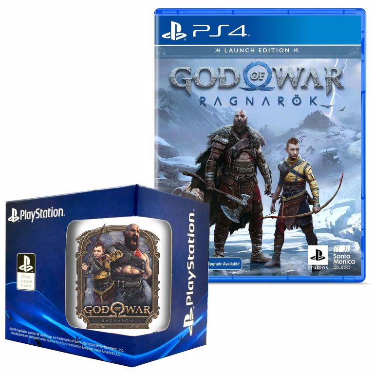 God Of War Ragnarok Playstation 4 + Taza 02