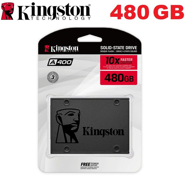 Disco Solido 480gb SSD A400 Formato 2.5'' 480 GB