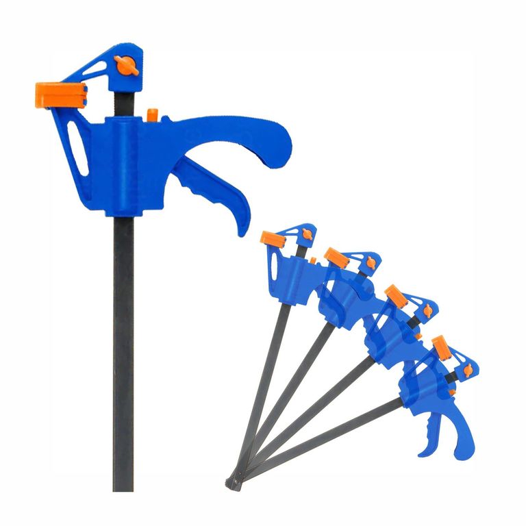 PRENSA RÃPIDA 12 AUTOAJUSTABLE ABRAZADERA WADFOW 60KG X4 PC