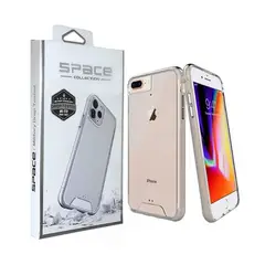 SPACE - Case AntiCaida para iPhone 7 / 8 Plus Transparente