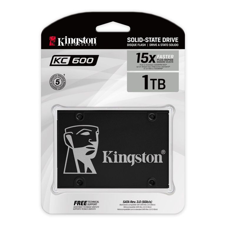 SSD KC600 1TB 2.5 SATA
