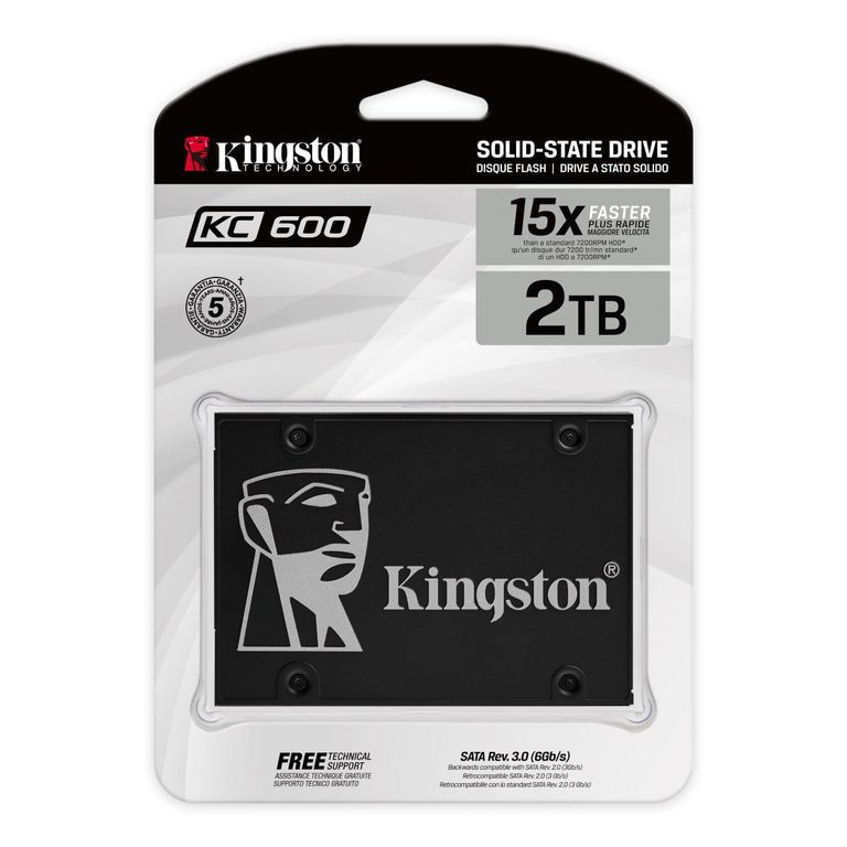 SSD KC600 2TB 2.5 SATA