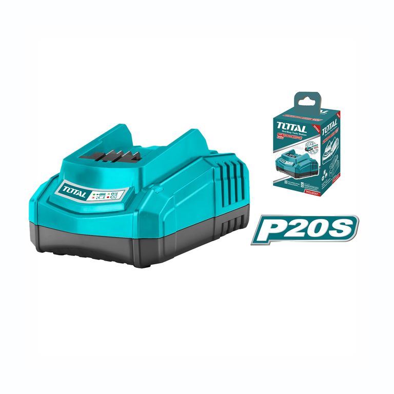 CARGADOR RAPIDO DE BATERÍA 20V 2 AH-4 AH MULTIHERRAMIENTA - TFCLI2001