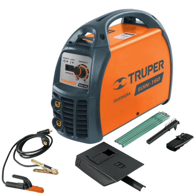 Soldadora inversora portátil 160A 220V Industrial Profesional