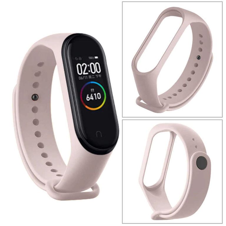 Correa de Silicona para Xiaomi Mi Band 5 Nude