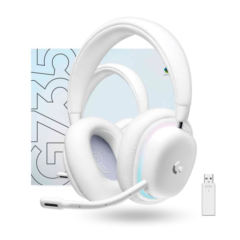 Audifono Gamer G735 wireless RGB 56h Colección Aurora