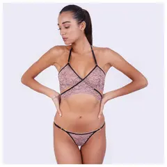 FIDEM LENCER?A - Conjunto de Bralette y Tanga - Greta