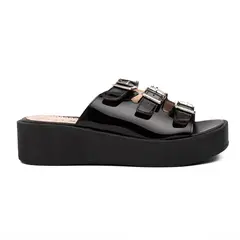 NEBULA - Sandalia Calama - Negro