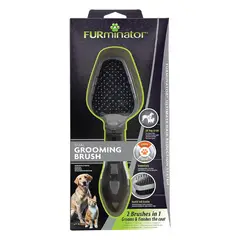 FURMINATOR - Cepillo Doble De Aseo Para Perros Y Gatos