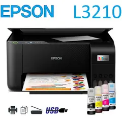 EPSON - Impresora L3210 Multifuncional Ecotank USB