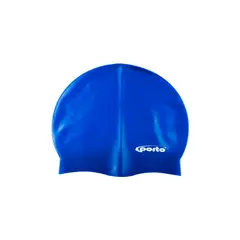 PORTO - Gorro de Natacion Silicona de Azul