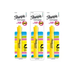 SHARPIE - Resaltador Tank Amarillo X 3